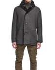 SUEDE SHEARLING JACKET - HISO