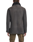 SUEDE SHEARLING JACKET - HISO