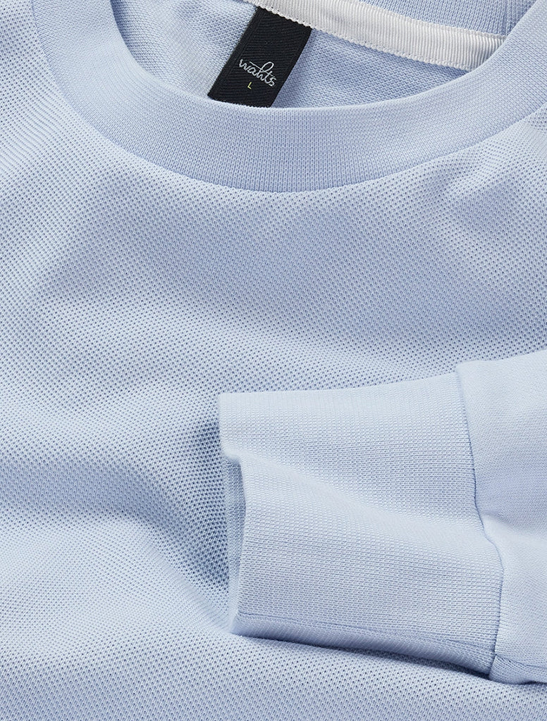 SULLIVAN PIQUE CREWNECK - WAHTS