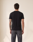 ENCORE T-SHIRT - LES DEUX – BLACK/BLACK - Hero Back