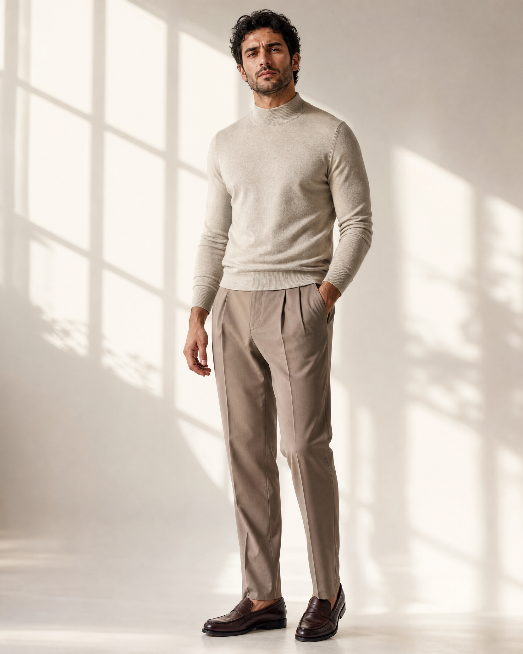 BASIC MOCK NECK