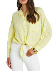 Talitha Tie Blouse - L'AGENCE