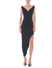 Load image into Gallery viewer, Tara Side Drape Gown - NORMA KAMALI
