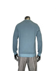 TEXTURED WASHED CREWNECK - FERRANTE