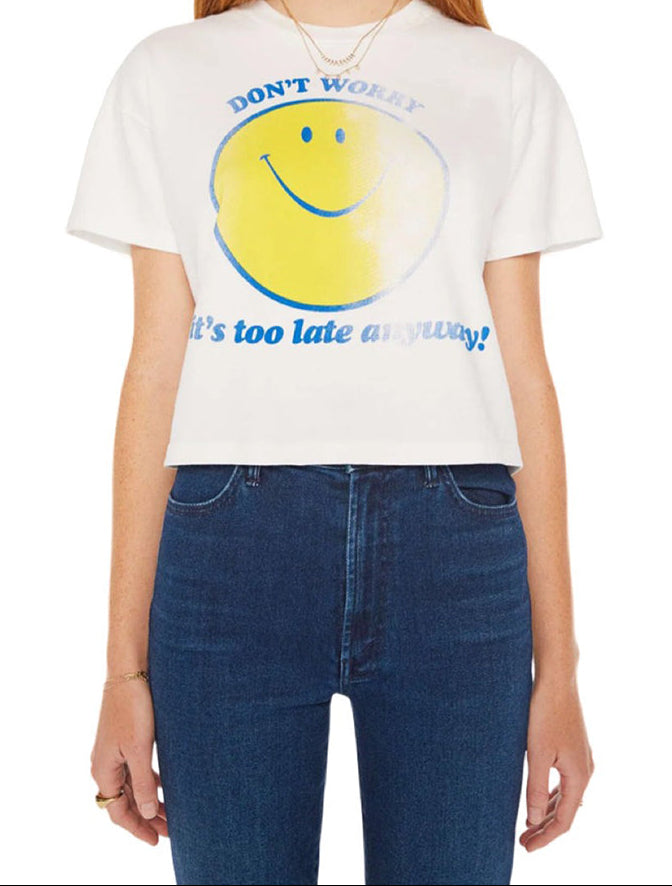 The Grab Crop Tee - MOTHER