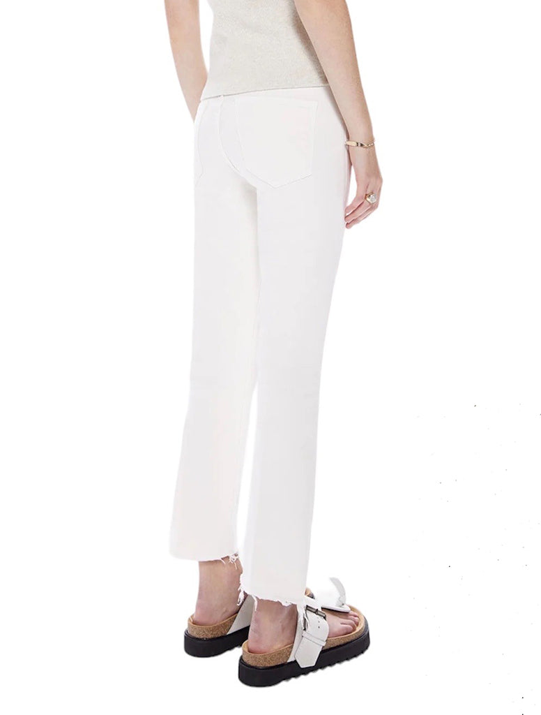 The Insider Crop Step Fray Jeans - MOTHER