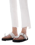 The Insider Crop Step Fray Jeans - MOTHER