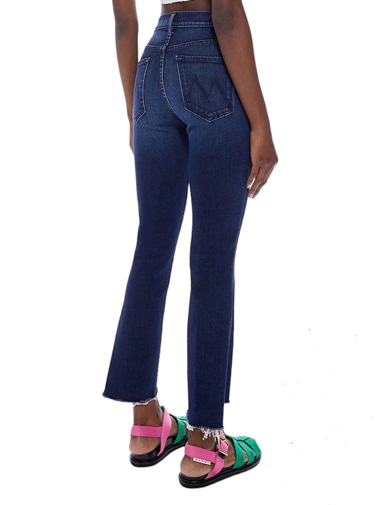 The Insider Crop Step Fray Jeans - MOTHER