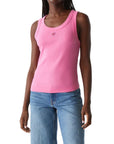 Tini Embroidered Heart Tank - MICHAEL STARS