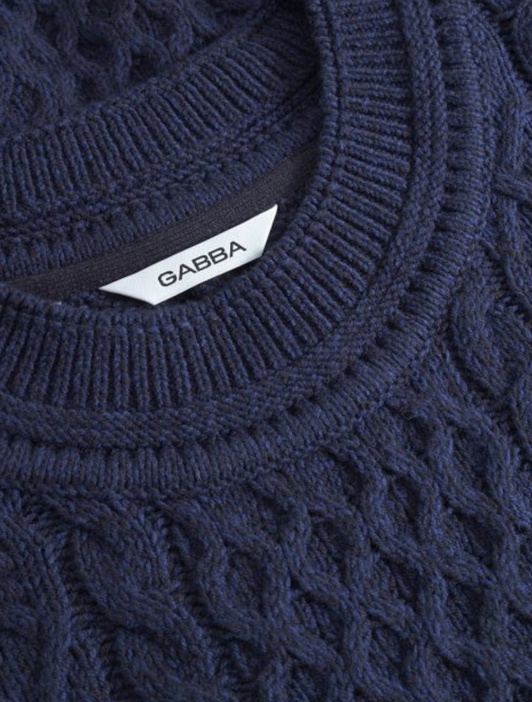 TOKYO CABLE KNIT SWEATER - GABBA
