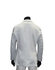 TONAL CHECK STRETCH BLAZER - CIRCOLO