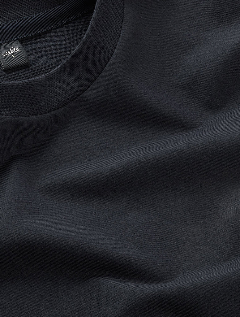 TRAVIS TECH COTTON SWEATER - WAHTS