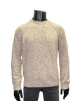 TWEED PATTERN CREWNECK - FERRANTE