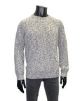 TWEED PATTERN CREWNECK - FERRANTE