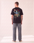 RURAL T-SHIRT - LES DEUX – BLACK - Full Back Model
