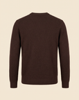CHAINLINK CREWNECK – CHOCOLATE - Ghost Back