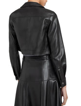 Load image into Gallery viewer, Vegan Leather Marilee Jacket - CINQ A SEPT
