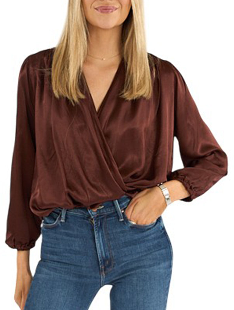 Vita Surplice Top - MICHAEL STARS