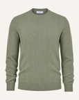 HERRINGBONE CREWNECK
