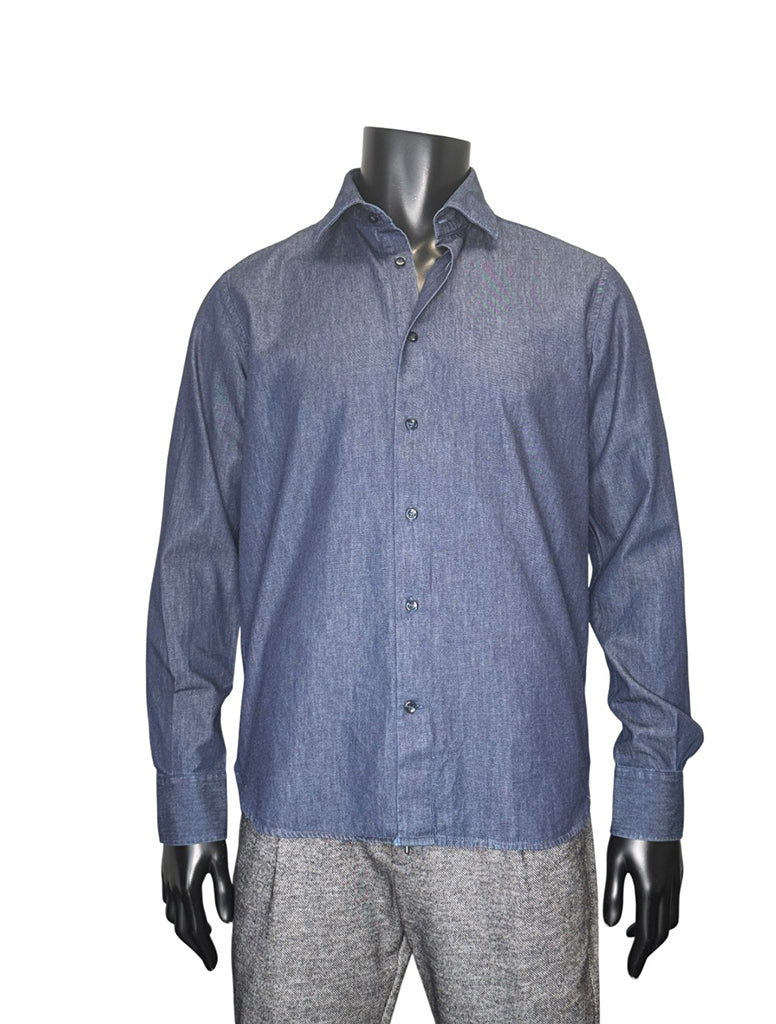 WASHED DENIM SHIRT - FRADI