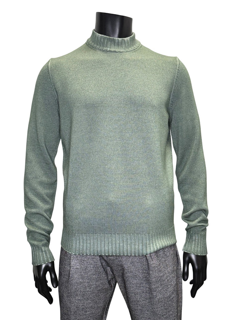 WASHED MOCK NECK - FERRANTE