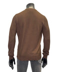 WASHED PATTERNED CREWNECK - FERRANTE