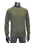 WASHED PATTERNED CREWNECK - FERRANTE