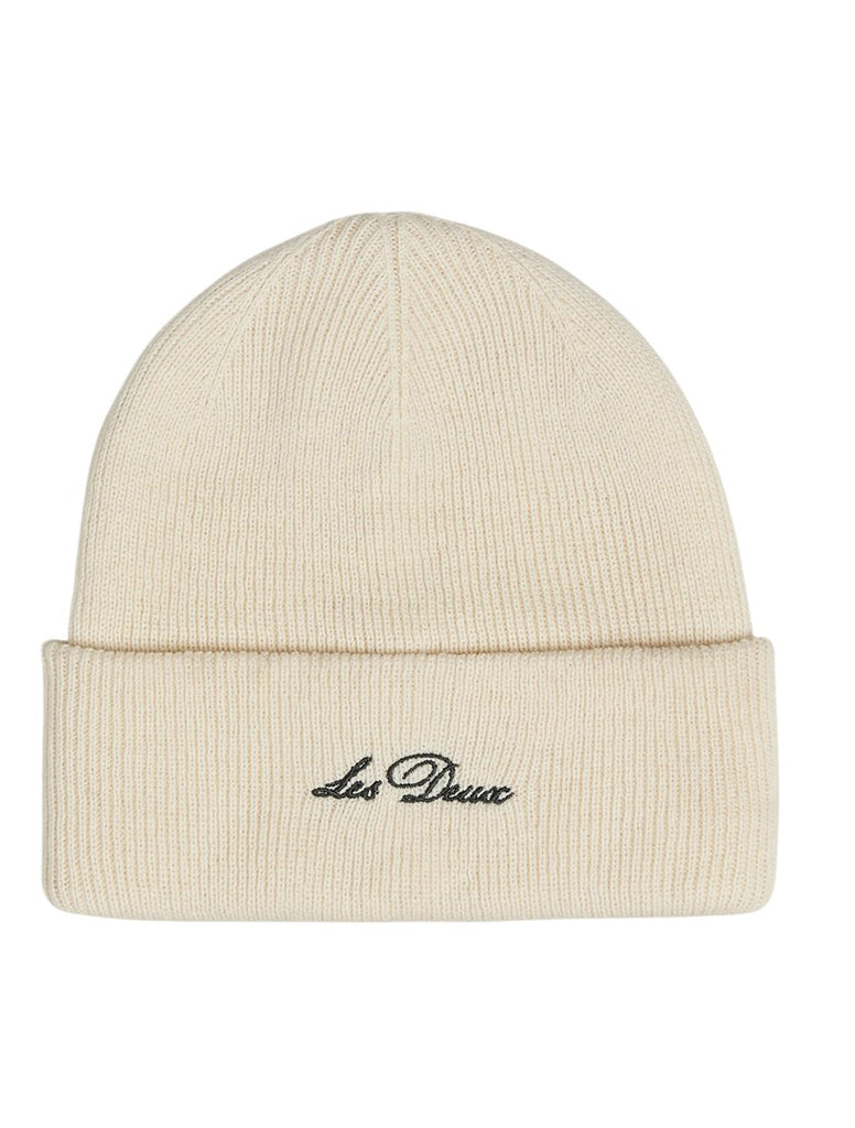 WAYNE EMBROIDERED BEANIE - LES DEUX