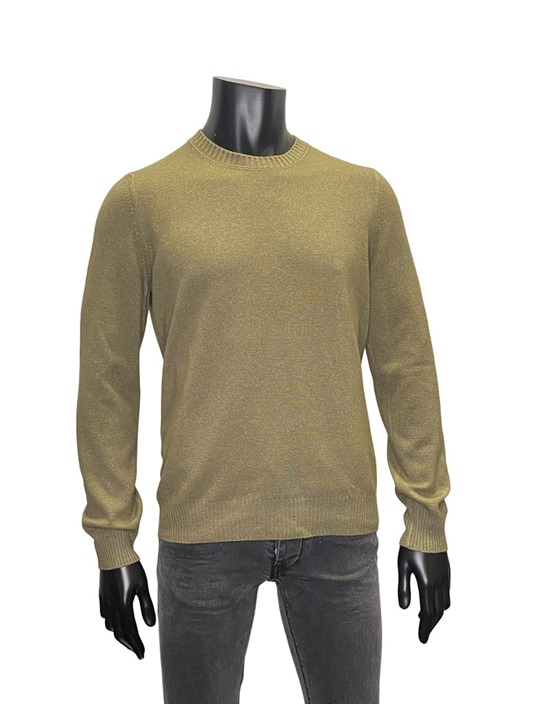 WOOL CASHMERE CREWNECK - GRAN SASSO