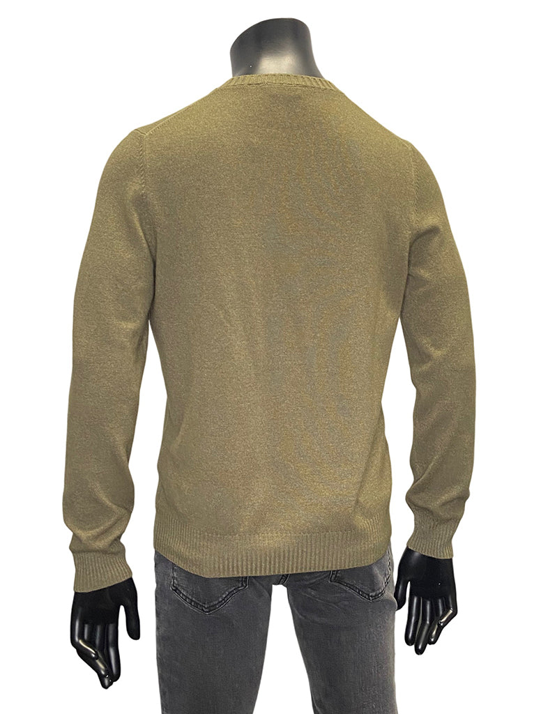 WOOL CASHMERE CREWNECK - GRAN SASSO