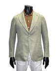 WOOL LINEN BLEND BLAZER - FUGATO