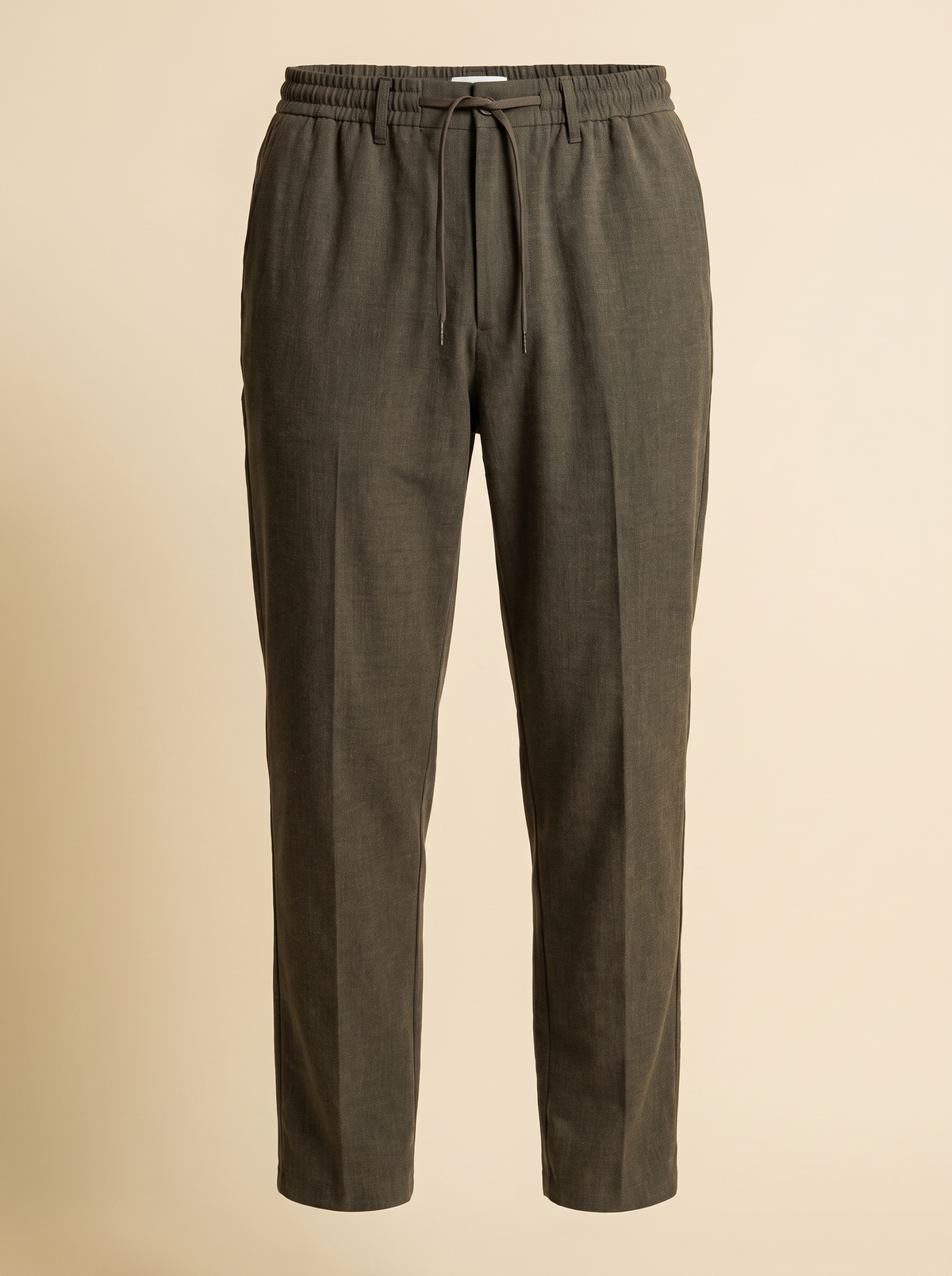 COMO TAPERED SUIT PANTS - SEASONAL - LES DEUX – OLIVE NIGHT - Ghost Front