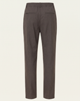 PINSTRIPE TAPERED SUIT PANTS - LES DEUX – SHOPPING BAG BROWN - Ghost Back