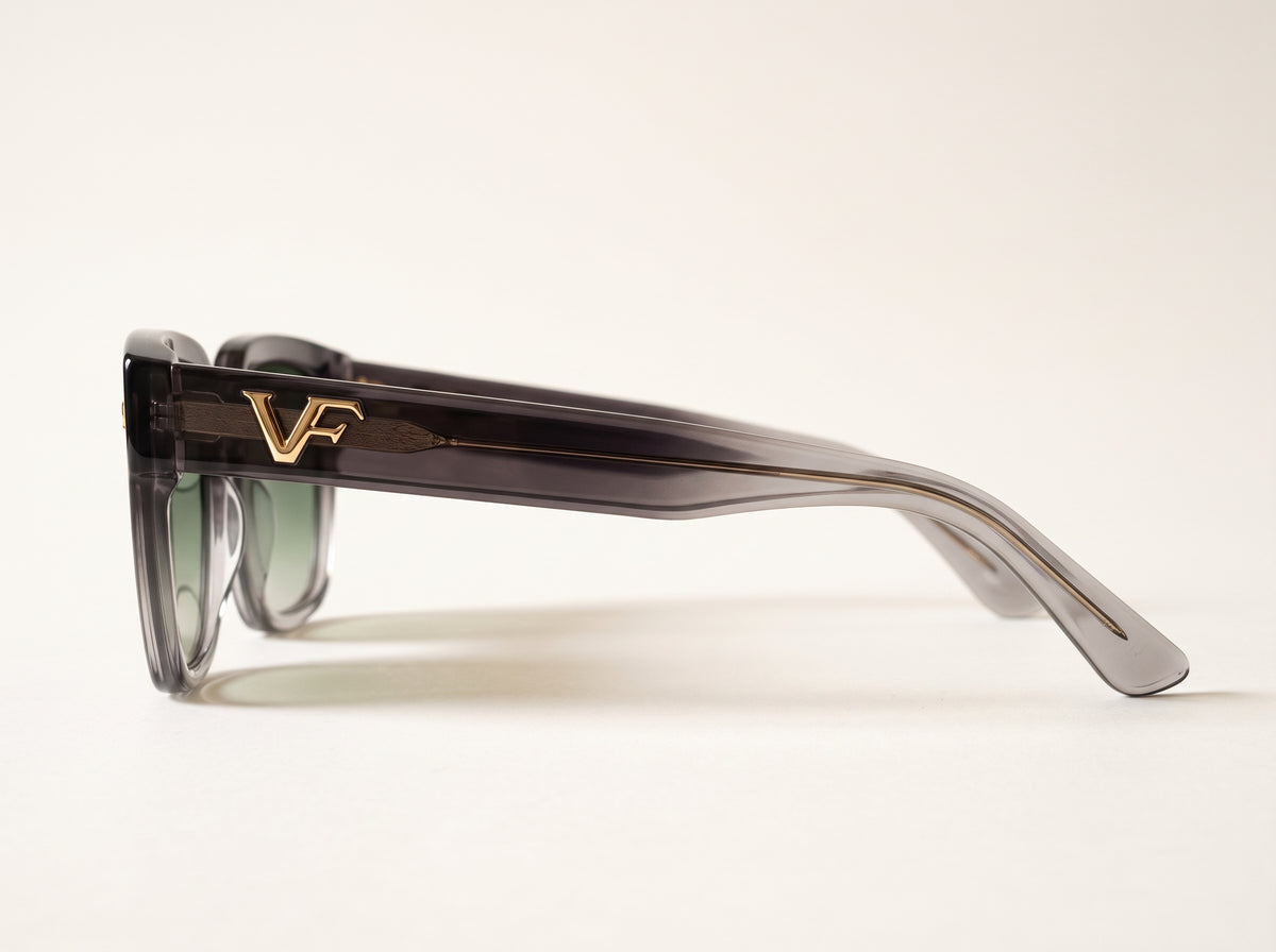 Vintage Frames VF Heir Grey Gradient Acetate – Black Gradient – GREY GRADIENT / BLACK GRADIENT - Side profile