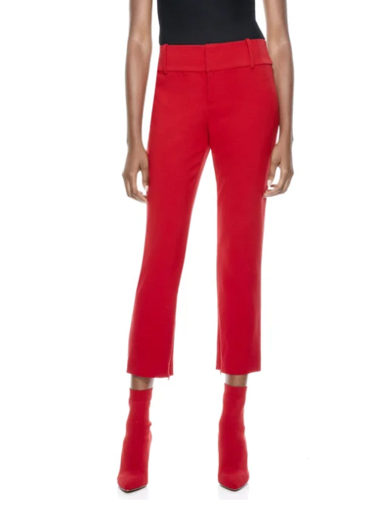Stacey Slim Ankle Pant - ALICE AND OLIVIA