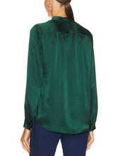 Load image into Gallery viewer, Bianca Band Collar Blouse - L’AGENCE

