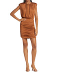 Bora Draped Dress - VERONICA BEARD