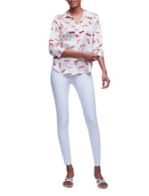 Load image into Gallery viewer, Dani 3/4 Sleeve Blouse - L’AGENCE
