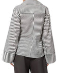 Draped Wrap Shirt - FRAME