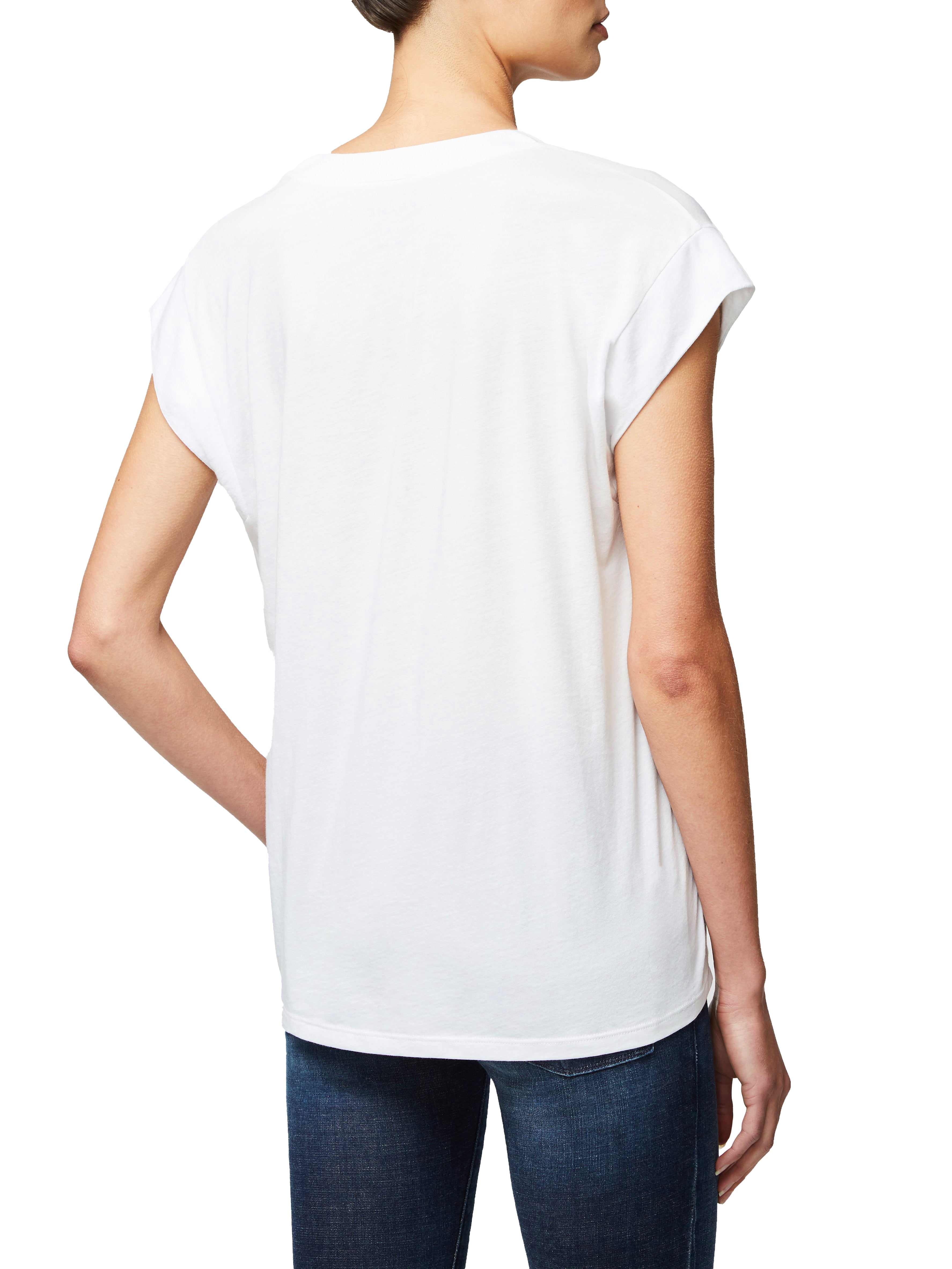 Le Mid Rise V-Neck - FRAME