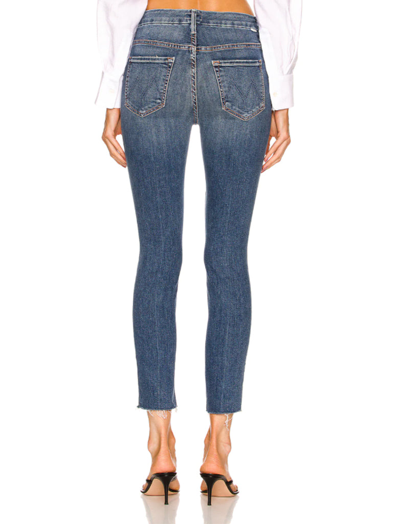 High Waisted Looker Ankle Fray - MOTHER