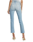 High Waisted Rider Ankle Fray - MOTHER