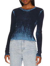Load image into Gallery viewer, Inked Rib Crew - AUTUMN CASHMERE

