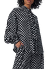 Keeva Top in Soft Crepe in Mirrors - DIANE VON FURSTENBERG