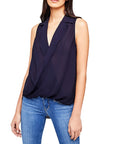 Freja Draped Blouse - L’AGENCE