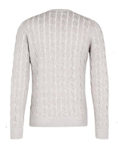 Load image into Gallery viewer, LINEN CABLE KNIT - GRAN SASSO
