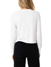 Load image into Gallery viewer, Ribbed Long Sleeve Crew - LNA
