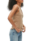 Luna Henley Tank - MICHAEL STARS