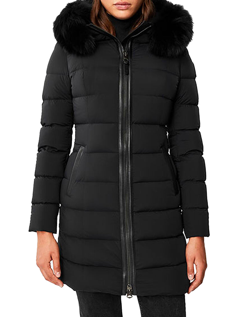Calla Down Coat with Removable Fur - MACKAGE
