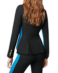 One Button Tux Stripe Blazer - SMYTHE